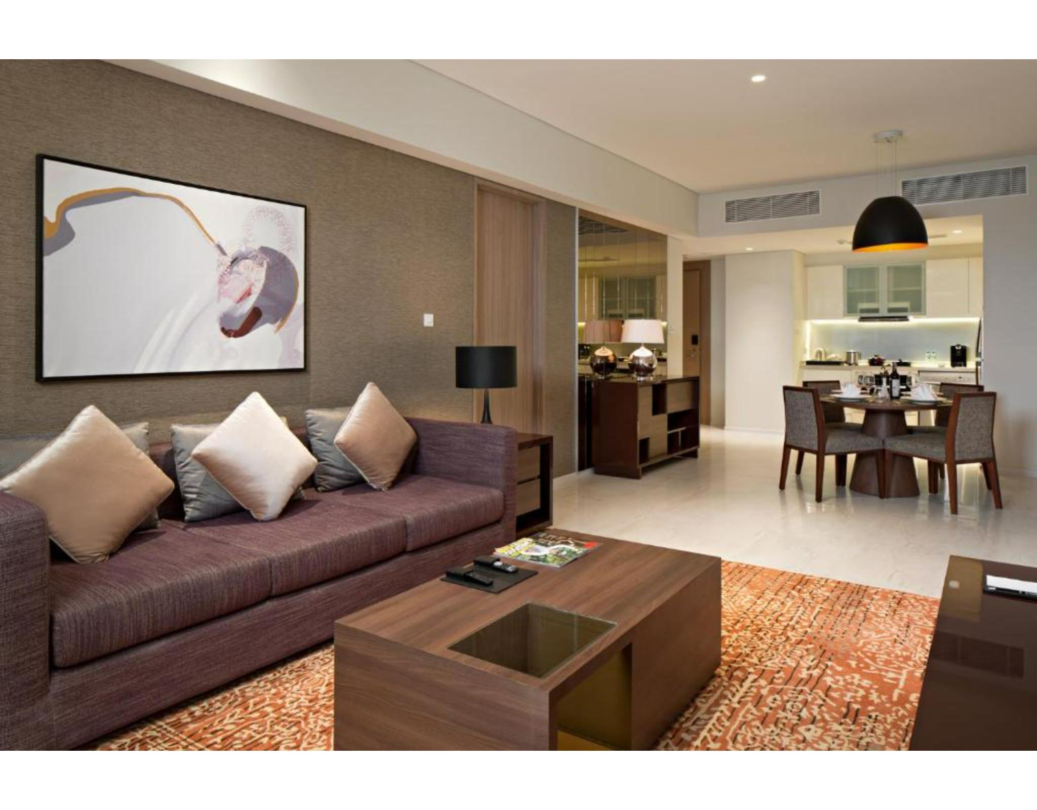 Oakwood Hotel & Residence Surabaya Exterior foto