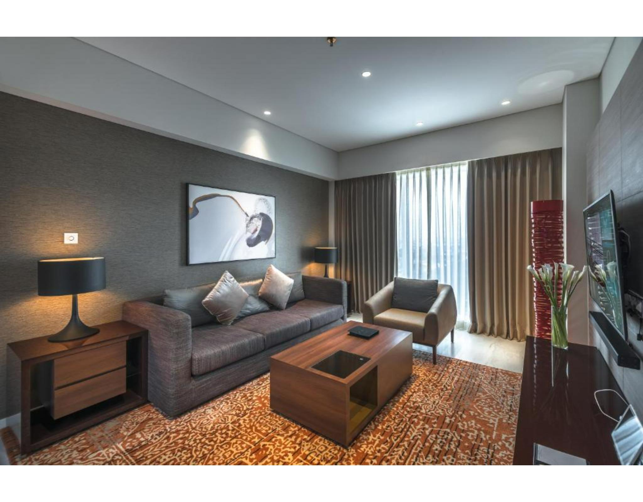 Oakwood Hotel & Residence Surabaya Exterior foto
