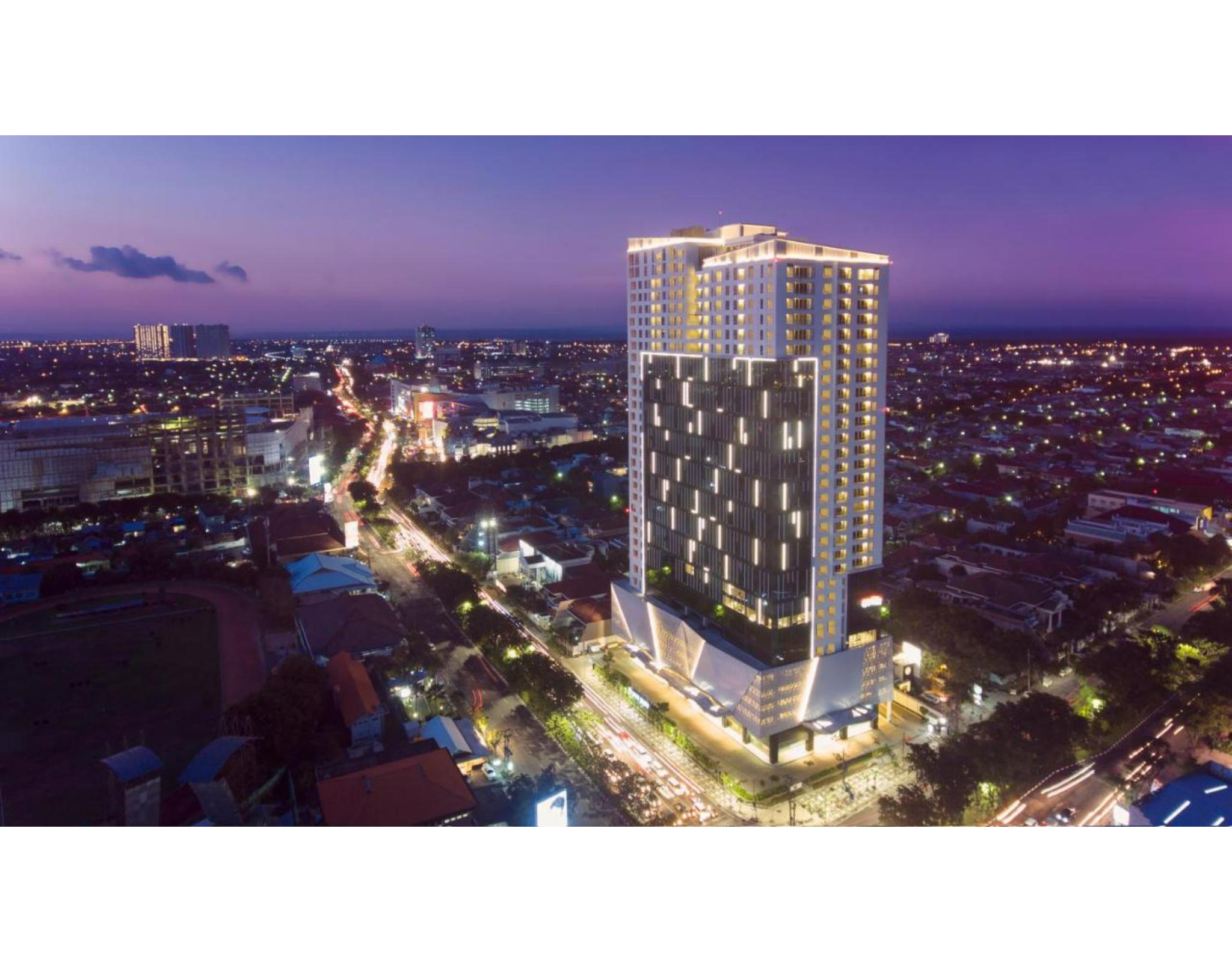 Oakwood Hotel & Residence Surabaya Exterior foto
